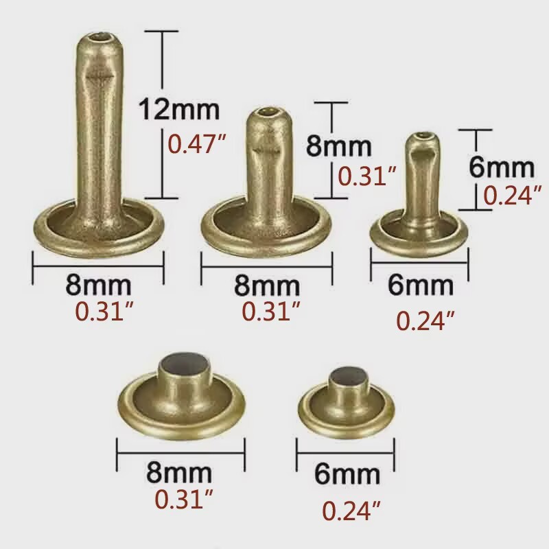 Metalowe nity z podwójną nasad – Rivet Setter Tool recenzja i cena