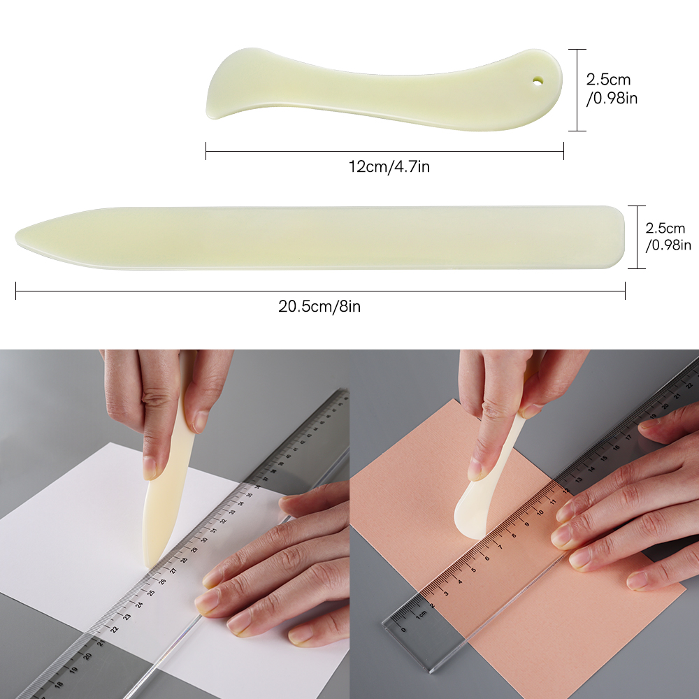 2 szt. Składak do papieru, nar – Bone Folder Tool recenzja i cena