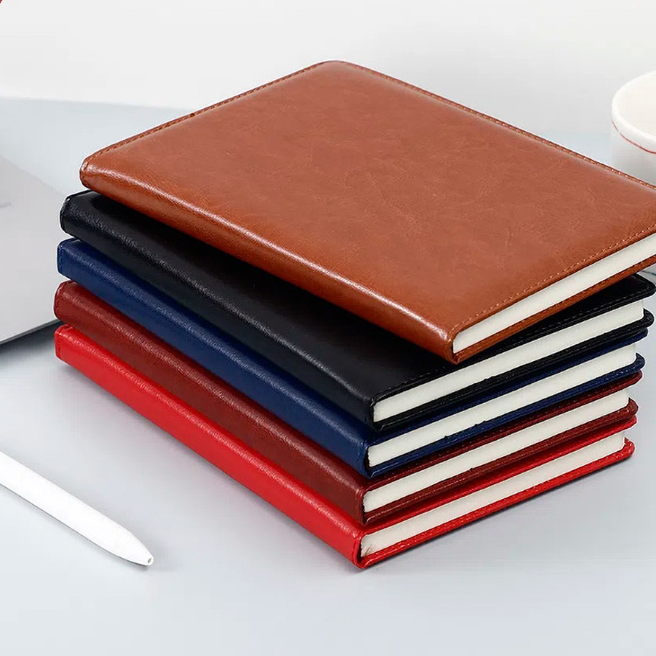 Kolorowy notatnik z PU skóry z – Leather Work Diary Covers recenzja i cena